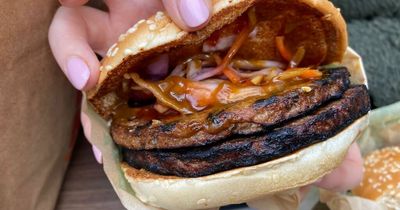 'We visited the new all-vegan Burger King and the 'bakon cheeze' burger was a winner'