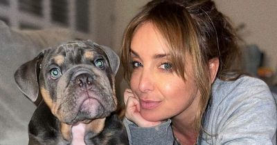 Louise Redknapp sparks concern as she gives her new puppy 'dangerous' chew toy