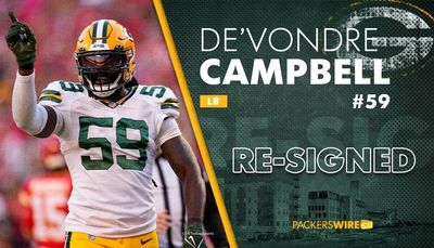 Packers re-sign All-Pro LB De’Vondre Campbell