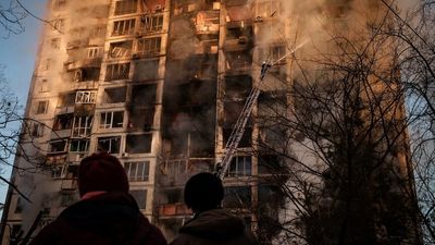 Ukraine-Russia war updates: Ukrainians claim Russian strikes hit apartment building in Kyiv, China denies claims Russia asked for military equipment — as it happened