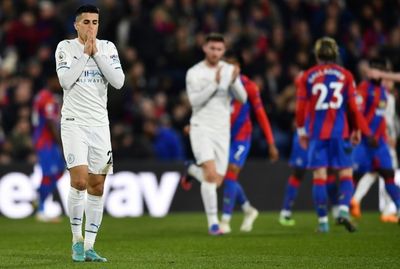 Wasteful Man City's title bid hit by Palace stalemate