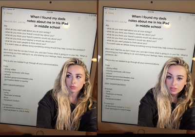 Father applauded for creating a note on iPad about discipling his daughter: ‘This is a caring parent’