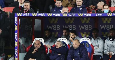 Pep Guardiola has 'nothing to say' to Man City stars after Crystal Palace draw