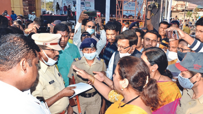 Nashik BJP president arrested, mayor booked over events sans police nod