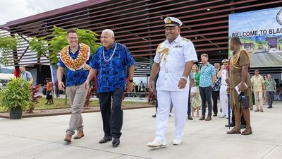Australian and Fijian troops to train together following opening of new Blackrock camp in Fiji