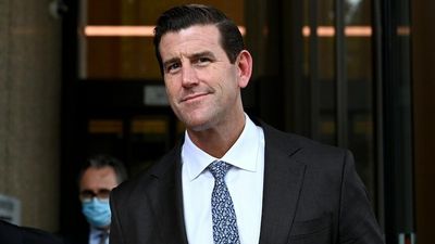 Witness becomes emotional in court after giving evidence in Ben Roberts-Smith defamation trial