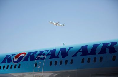 Korean Air says to reroute flights that used Russian airspace