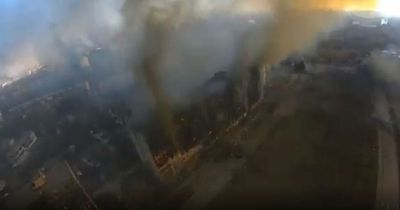 Drone footage shows scale of destruction in Ukraine city Mariupol where thousands are dead