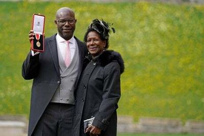 Director Sir Steve McQueen receives knighthood at Windsor Castle