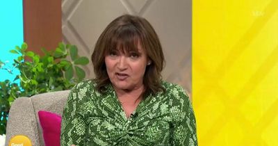 Lorraine Kelly struggles to hide how she feels about Matt Hancock