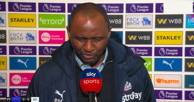 Patrick Vieira explains Crystal Palace's Riyad Mahrez tactic to stop Man City scoring