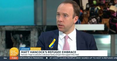 Richard Madeley brutally quizzes Matt Hancock over intentions to house Ukrainian refugees