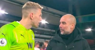 Pep Guardiola details comments to Vicente Guaita in heated row after Man City slip up