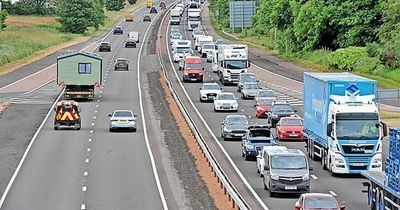£180,000 worth of drugs found after car stopped on Perthshire A90