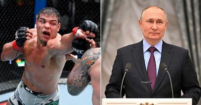 UFC star branded a "f****** moron" for praising Russian leader Vladimir Putin