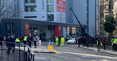 Amazon Anansi Boys film crew descend on Edinburgh for filming of new miniseries