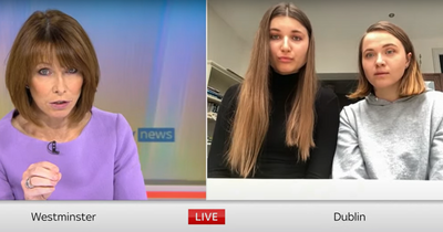 Sky News blunder as presenter corrected by Ukrainian refugees in Dublin over 'British' comment