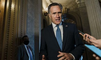 Mitt Romney warns of ‘extraordinary challenge’ in preserving democracy