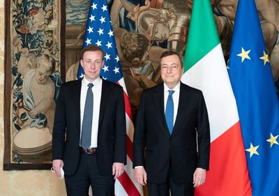 Italy, US agree over "decisive, united" response to Russia invasion