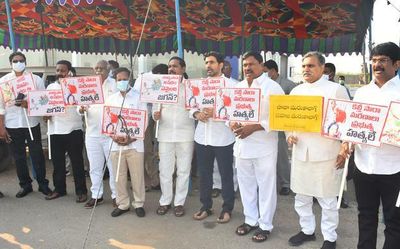 11 TDP MLAs suspended for the day
