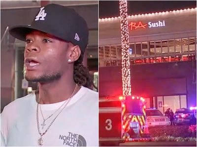 Martial arts experts stop shooting at sushi restaurant by fighting off gunman