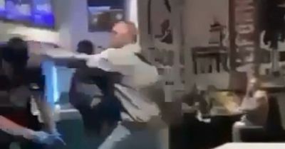 Man knocked out cold in Taco Bell as he's slammed to floor after swinging for worker