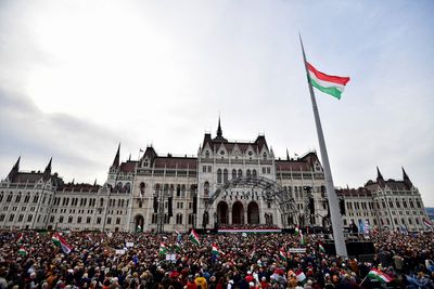 Hungary will stay out of Ukraine war, PM Orban tells rally