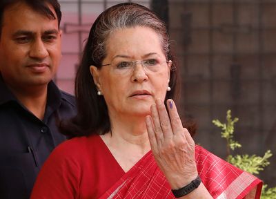 India's Congress fires five state chiefs after poll drubbing