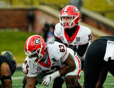 Watch: UGA QB Carson Beck spends ‘whole spring break’ training