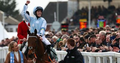 What horses is Rachael Blackmore riding at the Cheltenham Festival?