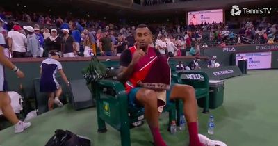 Nick Kyrgios reignites feud as he swears at camera: "I hear no f****** talking now"