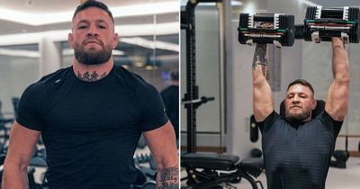 Conor McGregor nicknamed "McJacked" as UFC star looks ripped in gym