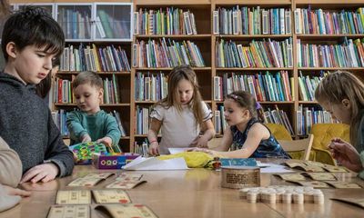 ‘They draw bombs, tanks and wishes for peace’: Ukraine’s child mental health crisis