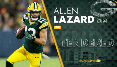 Packers place second-round tender on restricted free agent Allen Lazard