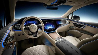 2023 Mercedes-Benz EQS SUV Interior Unveiled With Up To Seven Seats