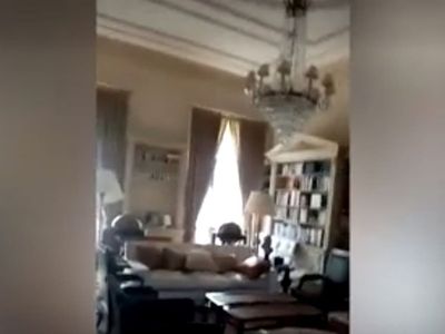 Video reveals interior of Russian oligarch’s £50m London mansion after break-in by squatters