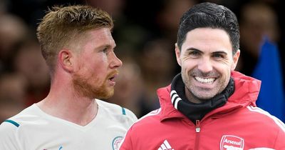 Kevin De Bruyne hints at Mikel Arteta's answer to PSG as they monitor Arsenal boss