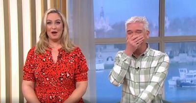 This Morning's Phillip Schofield cries with laughter at Josie Gibson's vodka bloopers