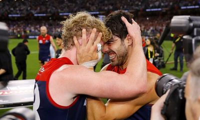 Melbourne buried their AFL curse but Demons still long to lift flag at home