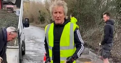 Rod Stewart accused of 'putting people at risk' by council after filling potholes