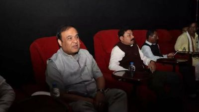 Assam CM Himanta Biswa Sarma watches ‘The Kashmir Files’