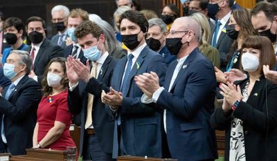 Justin Trudeau banned from Russia after Zelensky addresses Canada’s parliament