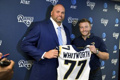 Sean McVay sees Andrew Whitworth as a Hall of Famer five years from now