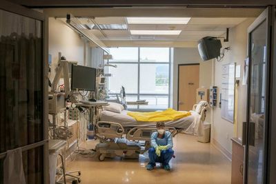Just four free ICU beds on Tuesday morning