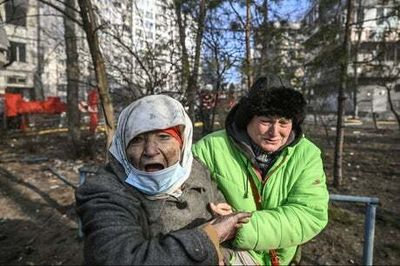‘Stop the tragedy’: Plea for Putin to end invasion as bombardment of Kyiv intensifies