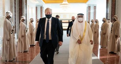 Boris Johnson arrives to beg Saudi 'dictator' for help as Putin fuels oil crisis