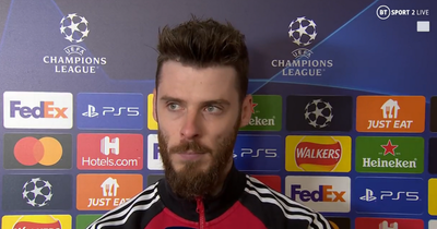 David de Gea gives brutally honest answer after Manchester United's Champions League defeat