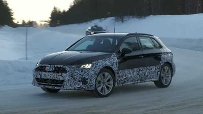 High-Riding Audi A3 Spied In The Snow Looking Like An Allroad