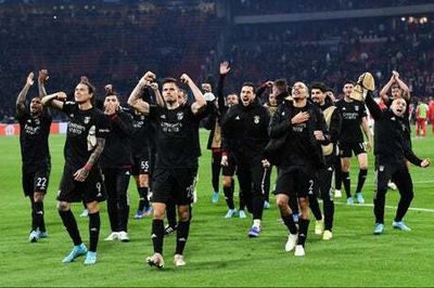 Erik ten Hag’s Ajax suffer shock defeat to Benfica in Champions League last-16