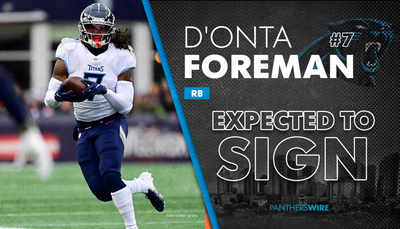 Panthers close to one-year deal for RB D’Onta Foreman
